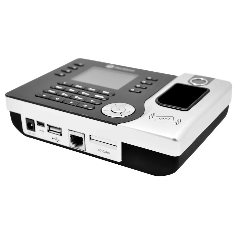 

MOOL Realand TFT LCD Display Biometric Fingerprint Attendance Machine ID Card Reader TCP/IP Function USB DC12V/1A Time Clock R