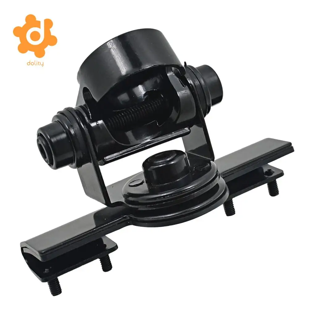 MagiDeal Car Ham Antenna Mount Metal Holder Clip for Mobile Radios RB-400 black