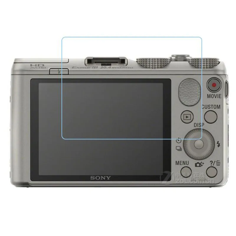 

Tempered Glass Screen Protector Guard for Sony DSC-HX50 HX50V DSC-HX60 HX60V Camera LCD Screen Protective Film Cover Protection