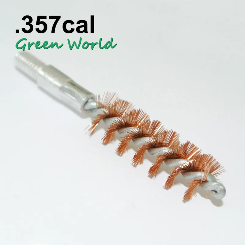 Green World 5pcs/lot .357/.38/.380cal/9MM Phosphor Bronze Bore Brush