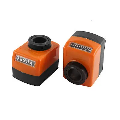 

2 Pcs Machine Lathe Part 20mm Bore 5 Digits Digital Position Indicators