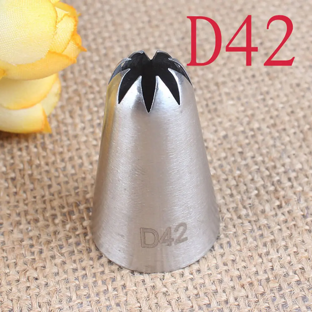 

#D42 Big Size Icing Nozzle Decorating Tip Cake Baking Pastry Decorating Tool 1Pc
