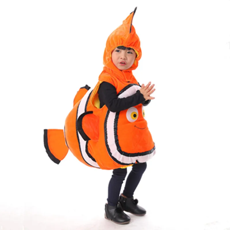 Clown Fish Costume For Children Ocean Fish Halloween Party Costume Animal Costumes  Kids Carnival Cosplay Halloween Costume| AliExpress | Halloween Fish  Costumes Jumpsuit Kids Cosplay Outfit With Hat For Show | tk.gov.ba