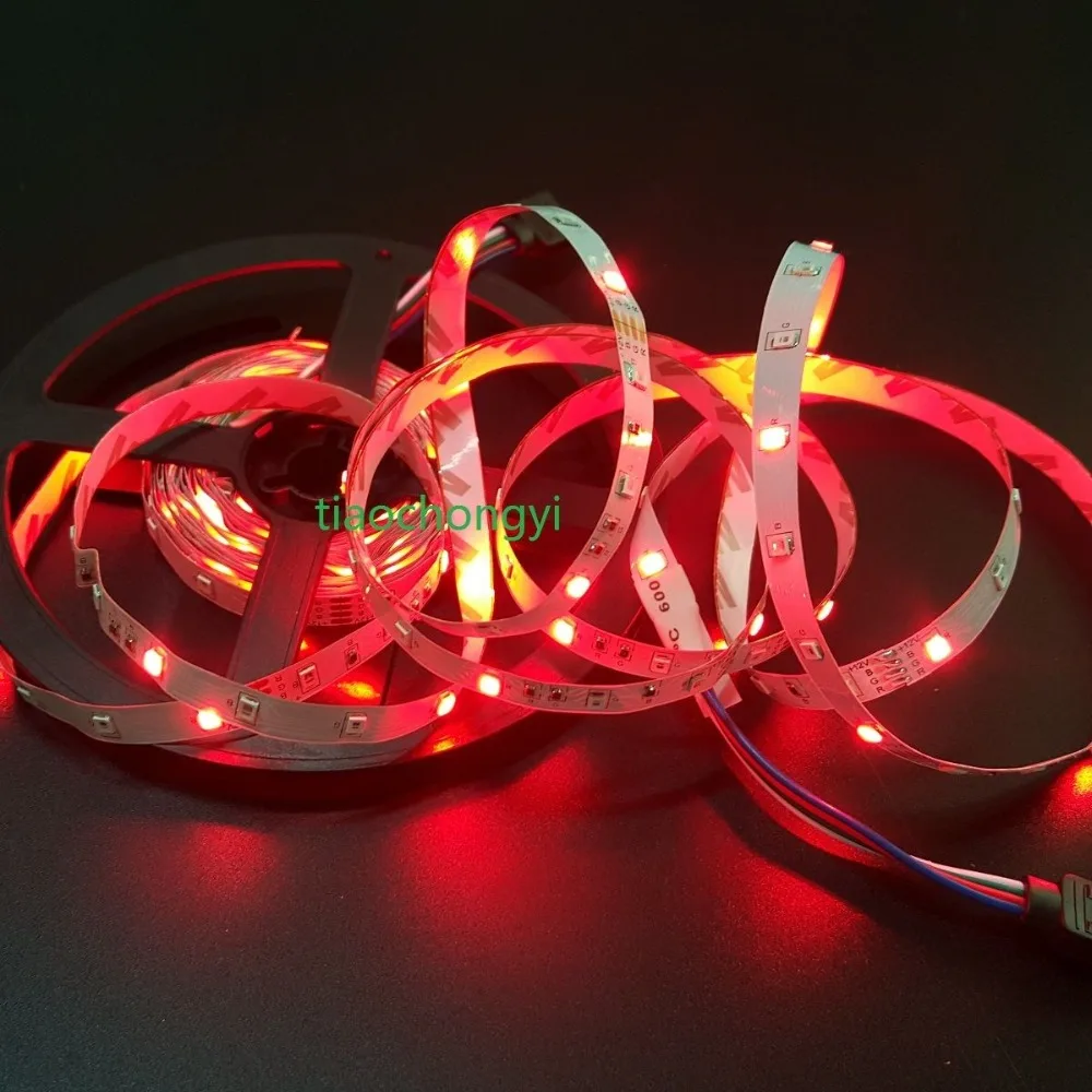 Гибкая светодиодная лента SMD 5 м 500 см 3528 2835 RGB 300 не Водонепроницаемая IP60|strip lamp|2835