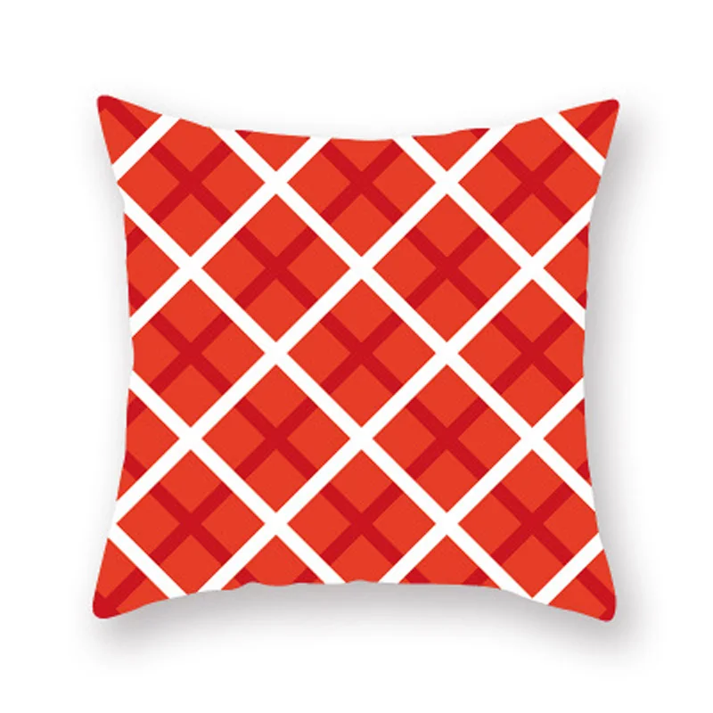 البرتقال هندسية المخدة الرقمية الطباعة سيارة مكتب وسادة أريكة وسادة أريكة مكتب مقعد غطاء وسادة المنزل الديكور