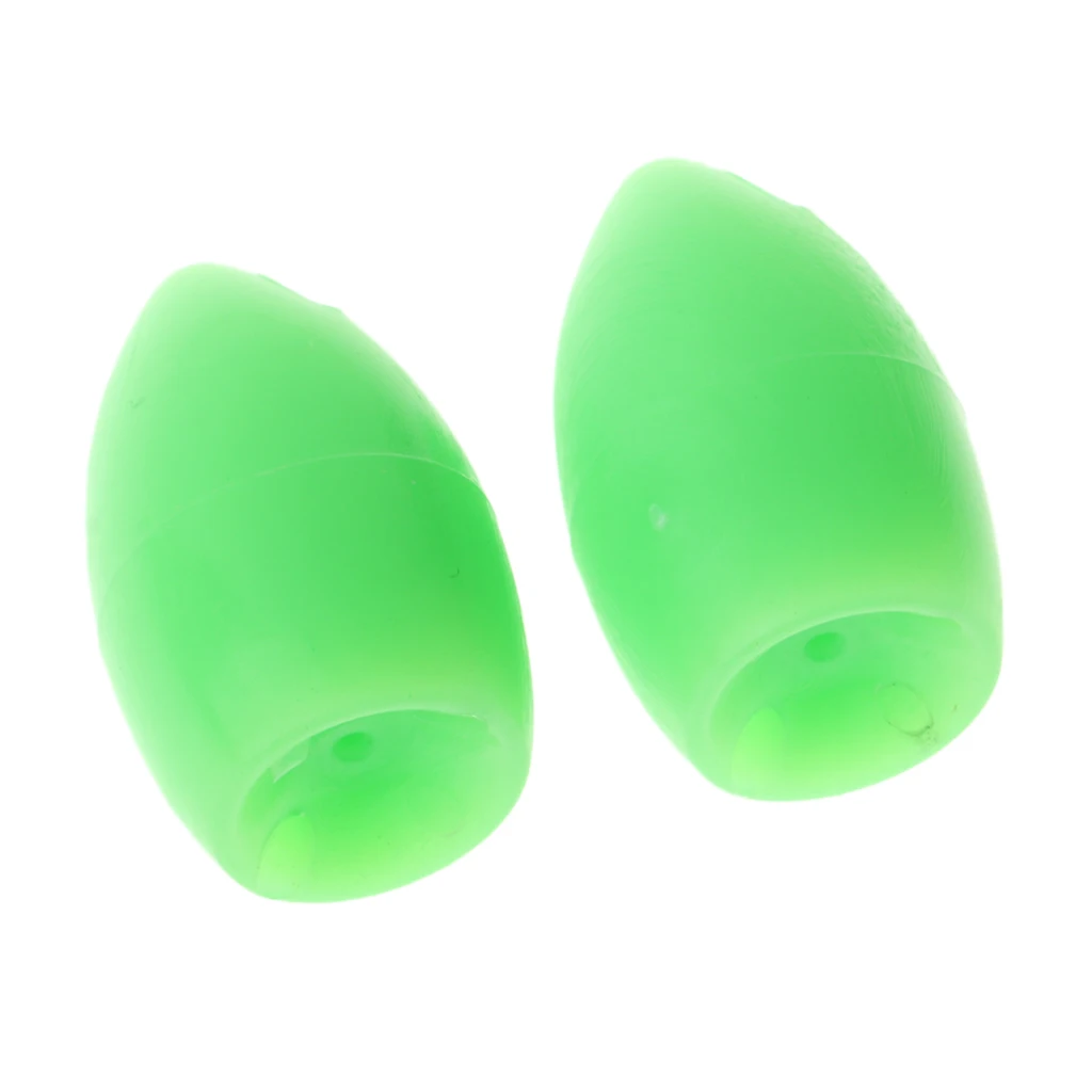 2 Pieces Floating Sbirolino Spirolino Bombarda  4.3g Trout Pose Floats Green with Swivels fishing Float fishing Tool accessories