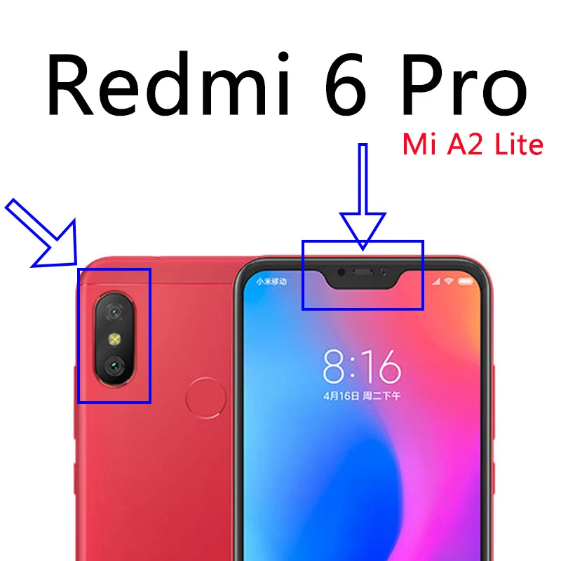 Защитное стекло Xiomi Redmi Note 5 закаленное стекло на Xaomi Redmi 5 Plus 5A Xiami Remi Note 5A Prime 6A 6 Pro защита экрана - Цвет: Redmi 6 Pro