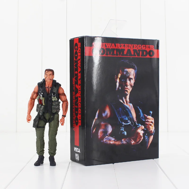18cm NECA Commando 30th John Matrix Arnold Schwarzenegger