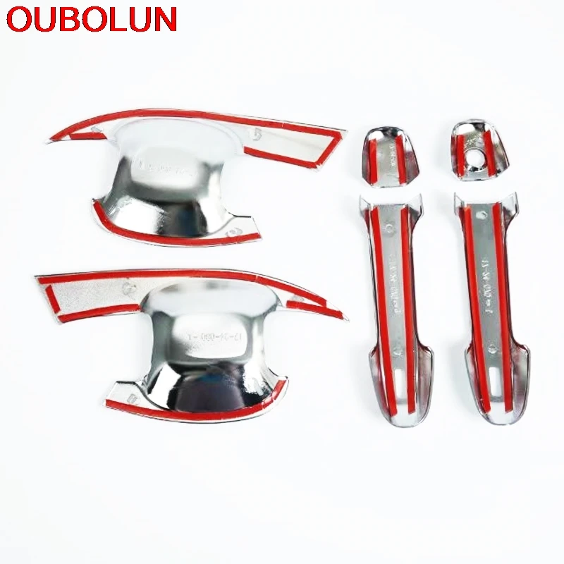 OUBOLUN 12pcs For Toyota C-HR 2016 2017 2018 ABS ũ  ŰƮ Ʈ ڵ     Ŀ Ʈ  ڵ 