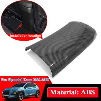 

Car Styling ABS Chrome For Hyundai Kona Kauai 2018-2019 Back Air Vent Outlet Sequins Internal Decorations Cover Car Stickers