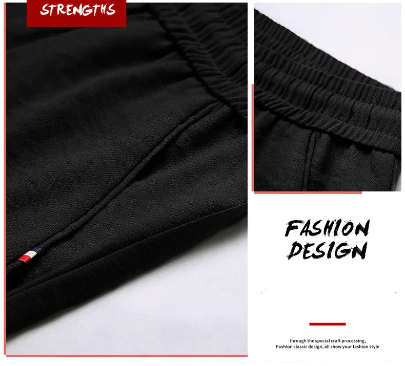 2018 Новый стиль Для мужчин брюки шаровары ботильоны-Длина Брюки Homme Повседневное легкий BlackPant Masculino летние штаны для студентов