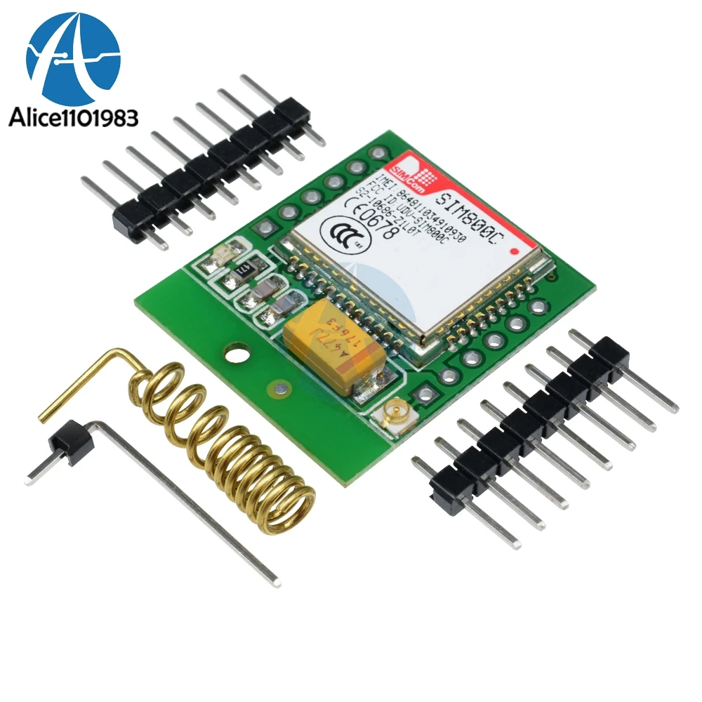 

SIM800C GSM GPRS Module STM32 Microcontroller 51 Equipped High TTS MICRO SIM Card Holder Small Size Replace SIM800L SIM900A