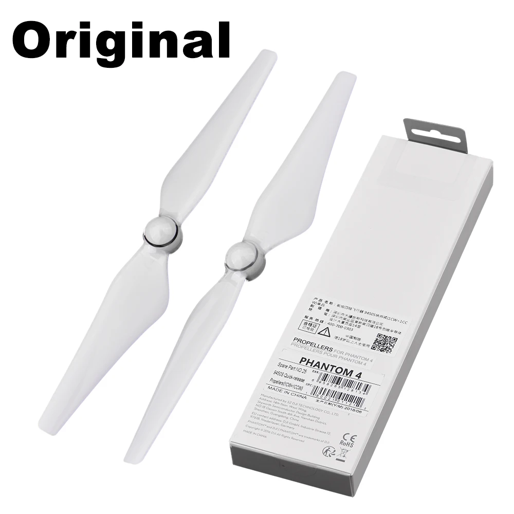 

Original DJI Phantom 4 Propeller 9450S Quick Release Blade for DJI Phantom 4/4 Pro Advanced Camera Drone 9450 Props Fans Parts