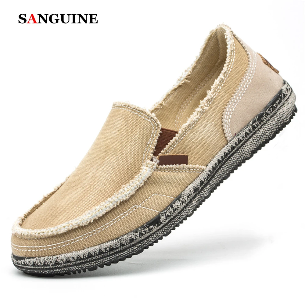 

Fashion New Men's Shoes Lazy Casual Shoes Men's Canvas Shoes Large Size