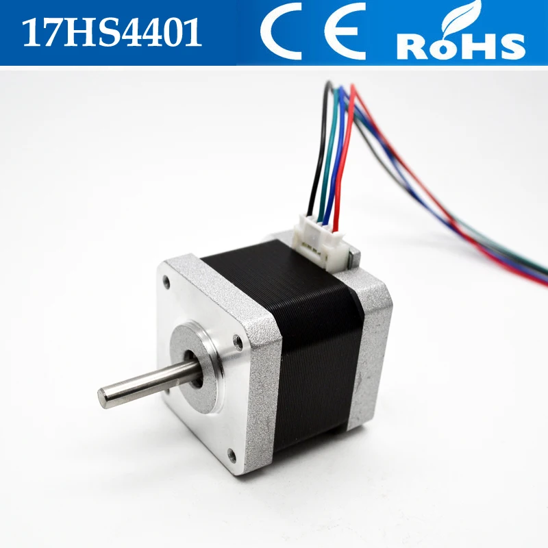 Шаговый двигатель Nema17 4 lead 42 Motor Nema 17 42bygh 1.5A (17HS4401) для 3D принтера CNC XYZ|motor garage|motor 3dmotor