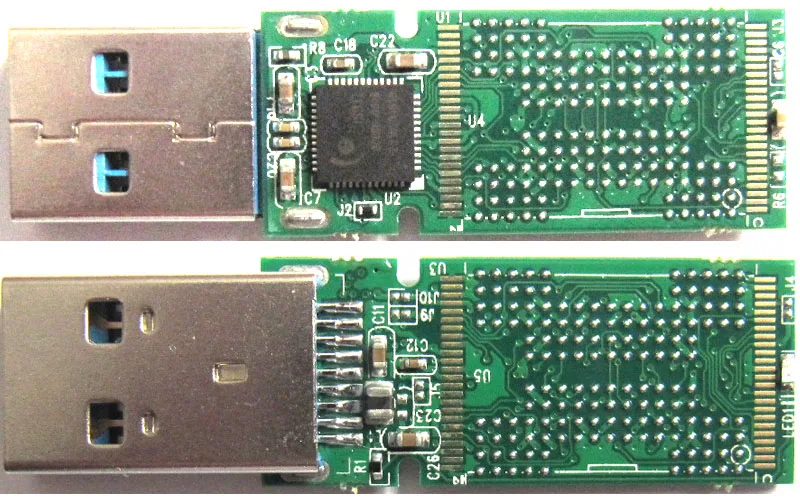 USB флэш накопитель PCBA двухсторонние колодки TSOP48 + BGA152 контроллер IS917 USB3.0 наборы DIY