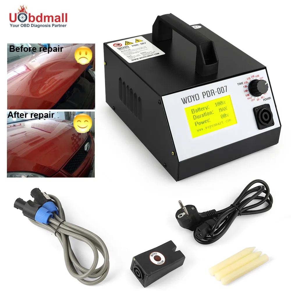 Prix pour Livraison Gratuite PDR WOYO PDR007 Feuille Métal Réparation Outil Garage outil T-Hotbox Boîte Chaude WOYO PDR 007 Débosselage sans peinture Kit Prix pour Livraison Gratuite PDR WOYO PDR007 Feuille Métal Réparation Outil Garage outil T-Hotbox Boîte Chaude WOYO PDR 007 Débosselage sans peinture Kit