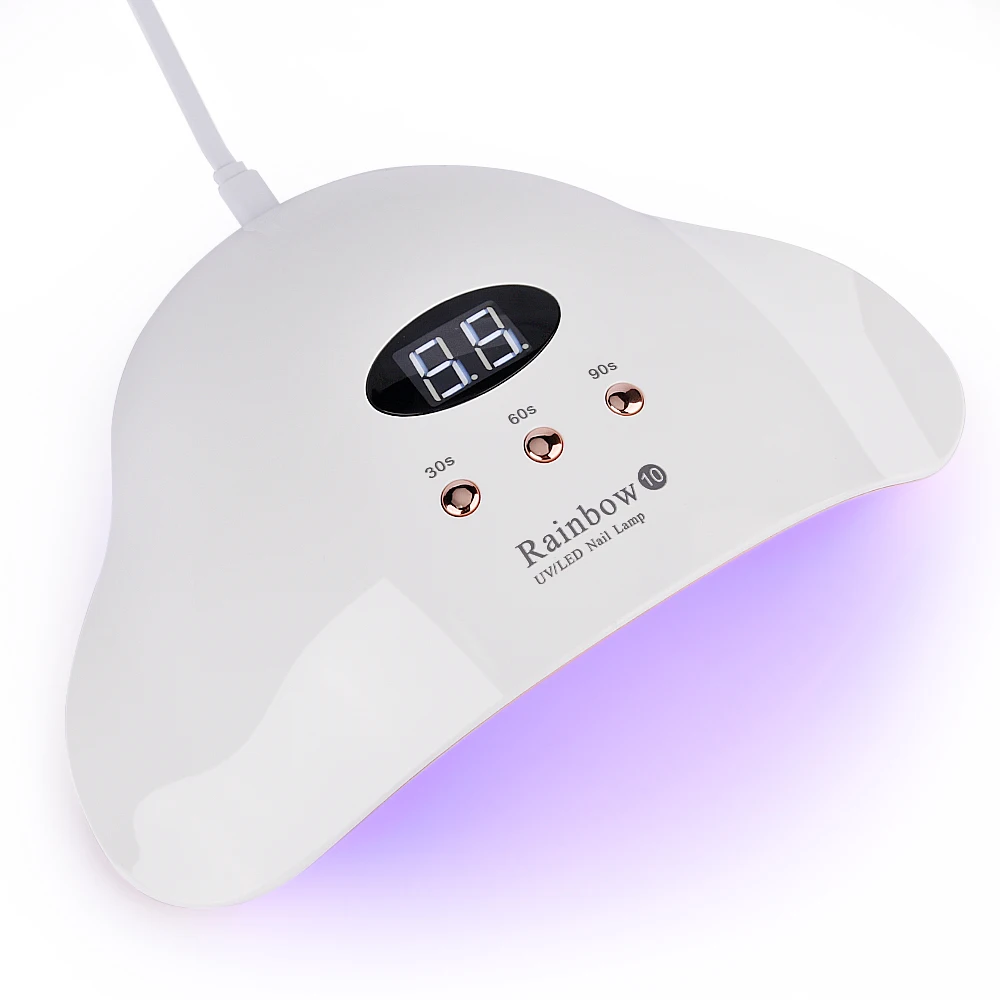 

Professional LED UV Lamp for Nails Manicure Machine UV Gel LCD Time Display Nail Dryer For Curing Gel Polish Nail Art Tools