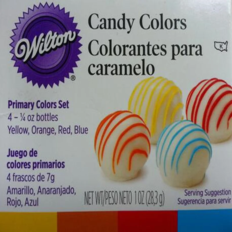 American Wilton пигмент для торта с двойным сахаром пищевая паста выпечки wilton 4 цветных
