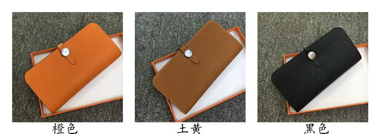 Высокое качество TOGO кожаный женский клатч кошельки тонкий длинный кошелек Роскошный дизайнерский кошелек