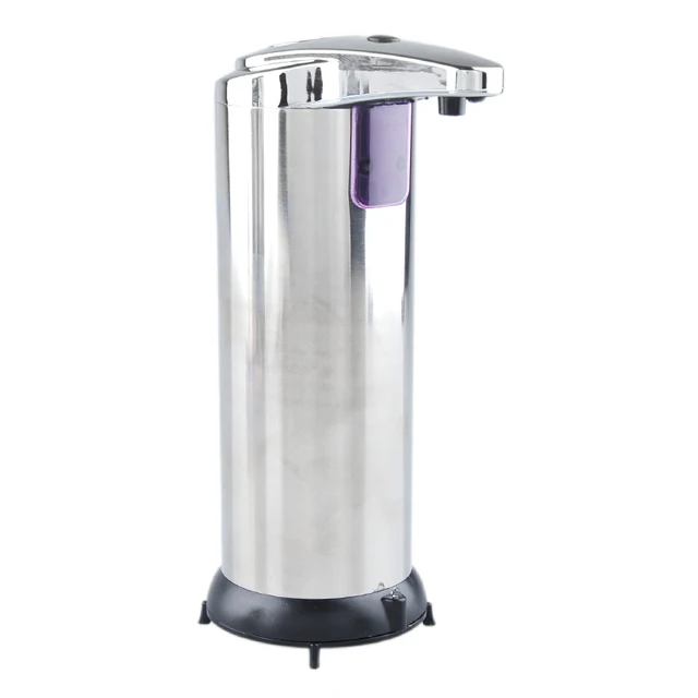 280 Ml Automatische Sensor Seifenspender Basis Wand Edelstahl Touch 280 Ml Automatische Sensor Seifenspender Basis Wand Edelstahl Touch Kostenlose Sanitizer Dispenser Für Küche Bad