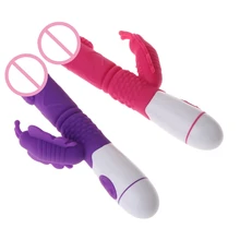 Powerful Butterfly Vibrator font b Dildo b font G spot Waterproof Multispeed Massager Sex Toy