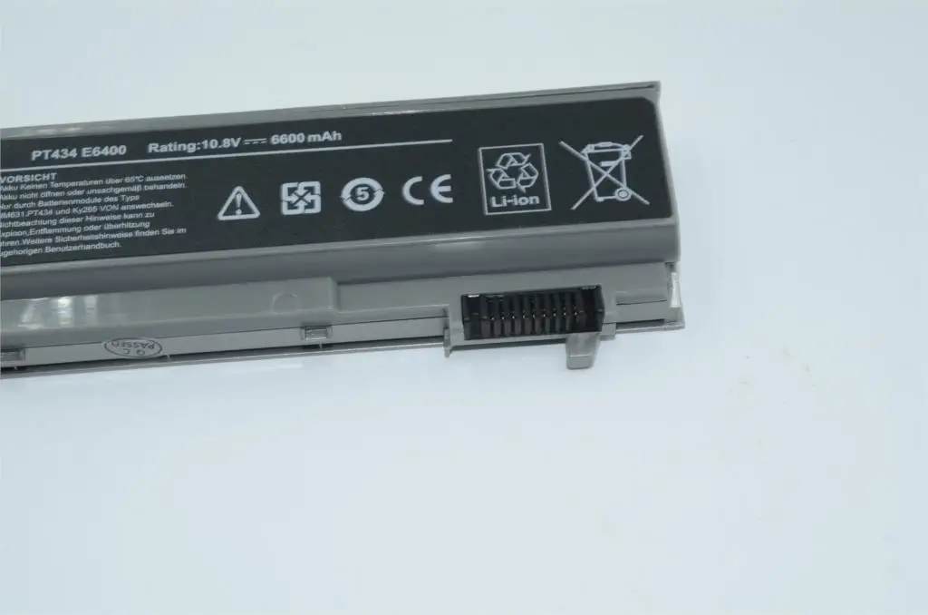 JIGU ноутбука Батарея для Dell Latitude E6400 M2400 E6410 E6510 E6500 M4400 M4500 M6400 M6500 1M215 312-0215 312-0748 312-0749