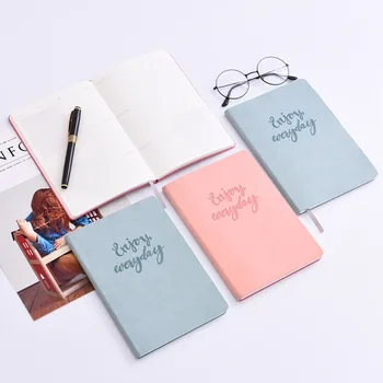 

Climemo PU Leather Notebook, Soft Cover Note Book, Notepad For School Student, Bullet Journal Sketchbook Agenda Diary A5