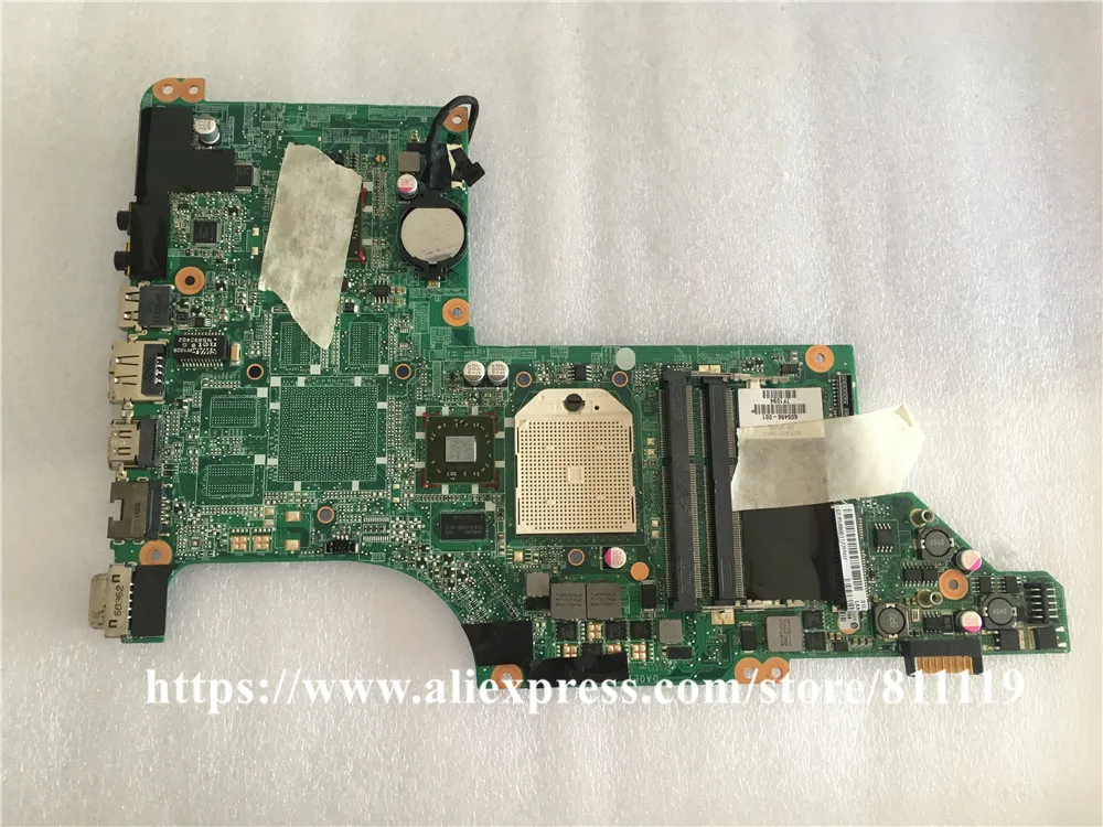Материнская плата DDR3 для ноутбука HP Pavilion DV7 605496 001 DA0LX8MB6D0|Органайзеры кабеля| |