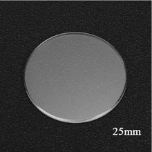 Anti scratch Smooth Flat Sapphire Watch Glass 1.2mm Thick Round Transparent Crystal Watch Repair Sapphire Glass 25-38mm