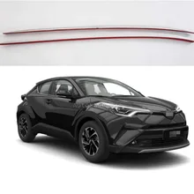 Подходит для Toyota C-HR CHR алюминиевый сплав серебра аксессуары Топ Багажник на крыше автомобиля сбоку украшение бара отделкой Тюнинг автомобилей