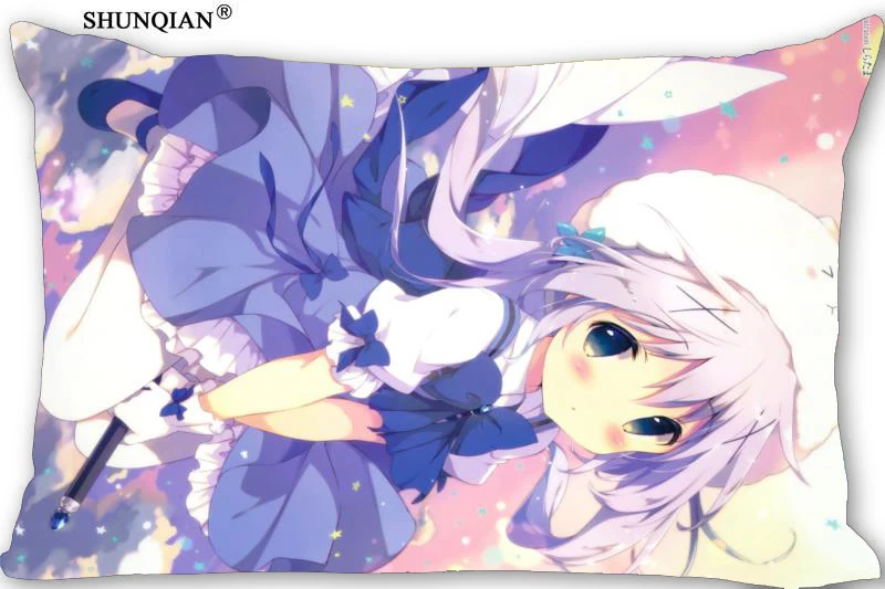 Новое поступление на заказ Gochuumon wa Усаги Desu ka наволочка более Размеры