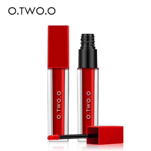 O.TWO.O Матовая Помада Жидкая Водонепроницаемый Long Lasting Lipstick матовый блеск для губ
