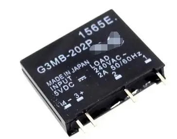 50 шт./лот G3MB 202P DC5V DC AC PCB SSR в 5VDC выход 240В 2A модуль новый наличии БЕСПЛАТНАЯ
