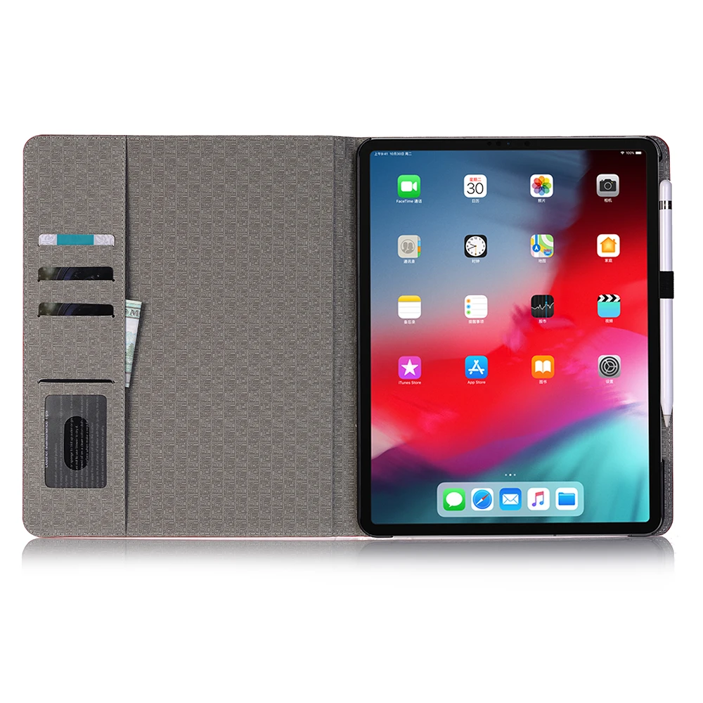 Чехол для iPad air 3 модный ультратонкий смарт флип чехол из искусственной кожи с