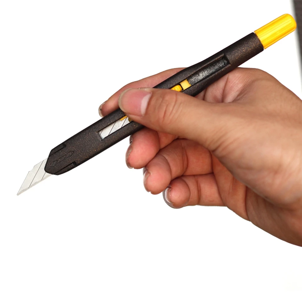 

Car wrap tools vinyl cutter 45 degree Utility knife yellow Stainless steel knife MX-K48 for vinyl cutting&design