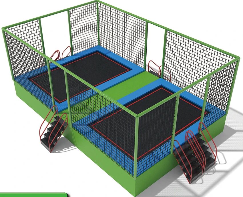 Trampoline d'intérieur pour enfants, certifié CE, Trampoline Commercial