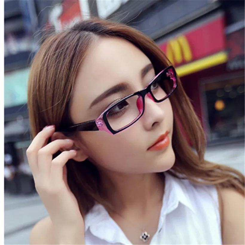 

Fashion Rectangle Women Computer Glasses Colorful Radiation Eyeglasses For Men And Women Radiation Anti-glare Goggles Eyeglass