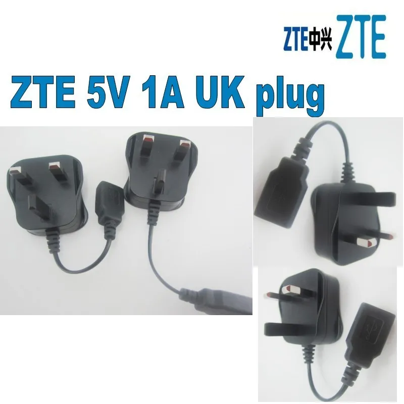 ZTE Original 5V 1A UK Plug USB Wall Charger Power Travel AC Adapterin