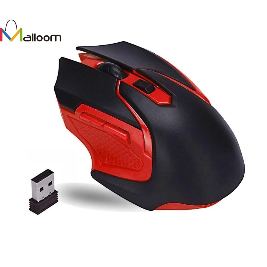 Malloom Brand Mouse Gamer 2.4GHz 3200DPI Wireless Optical Gaming Mouse