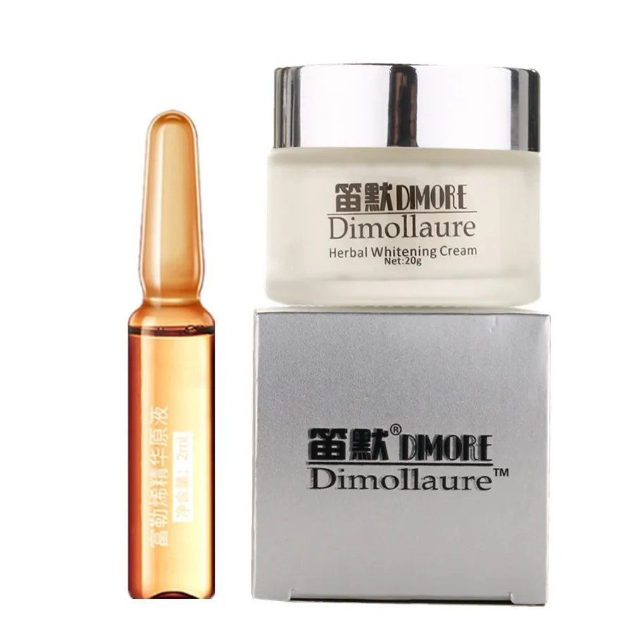 

Dimollaure Kojic Acid whitening cream+Fullerene Anti-wrinkle Serum Removal Freckle melasma brown spots moisturizing Elasticity