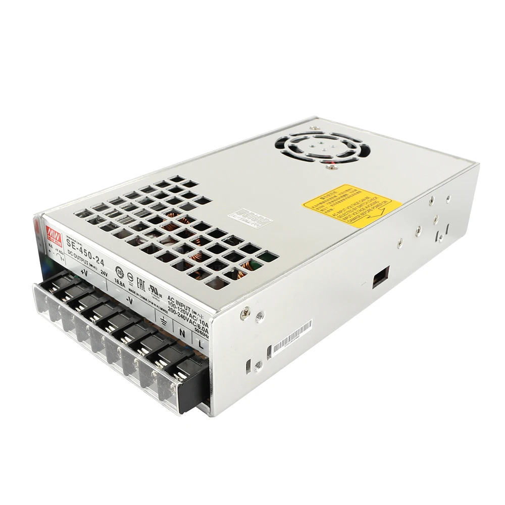 Высокое качество BLV MGN Cube 3d принтер блок питания Geniune Meanwell PSU SE-450-24 24 В 18.8A 450 Вт для BLV MGN Cube 3d принтер запчасти