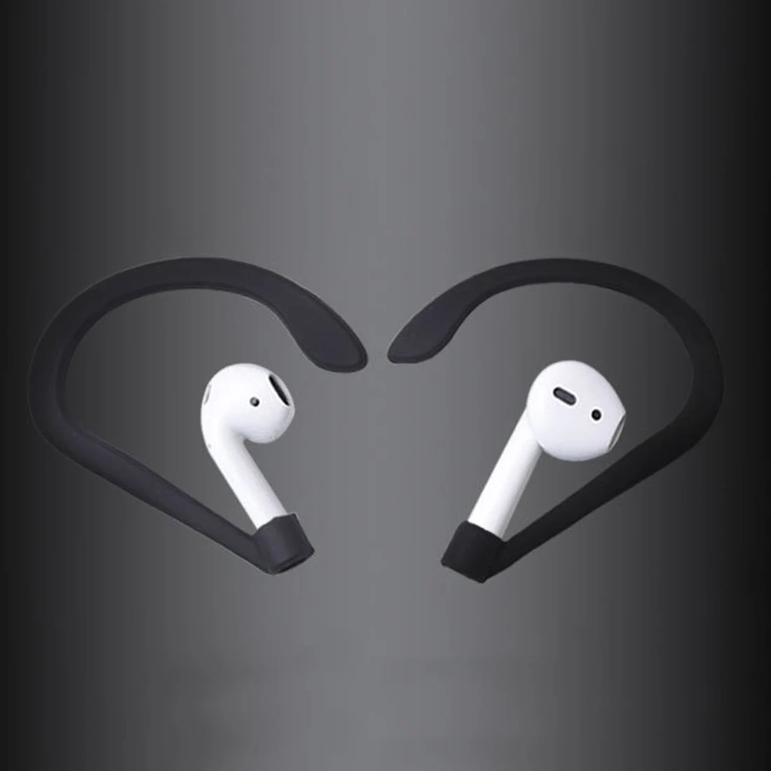 Marsnaska Comfortable Earhook Holder for Apple AirPods Strap Silicone Sports Anti-lost Ear Hook 1 Pair Marsnaska Comfortable Earhook Holder for Apple AirPods Strap Silicone Sports Anti-lost Ear Hook 1 Pair