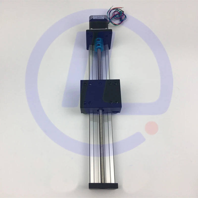 CNC STK 8*8 ballscrew Screw slide module effective stroke 200mm Guide Rail XYZ axis Linear motion+1pc nema 23 stepper motor цена CNC STK 8*8 ballscrew Screw slide module effective stroke 200mm Guide Rail XYZ axis Linear motion+1pc nema 23 stepper motor цены онлайн
