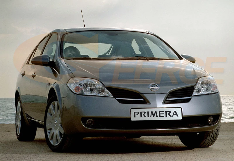 Для NISSAN PRIMERA P12 2002-2008 отличное Ультра яркое освещение CCFL ангельские глазки комплект Halo кольца