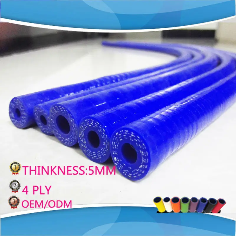 

1 Meter Length silicone straight hose tube pipe ID15mm 16mm 17mm 18mm