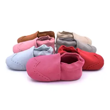 

Newborn Baby Shoes Indoor Girl Boy First Walker Warm Toddler Nubuck Leather Shoes Infant Soft Sole Anti Slip Child Kid Moccasins
