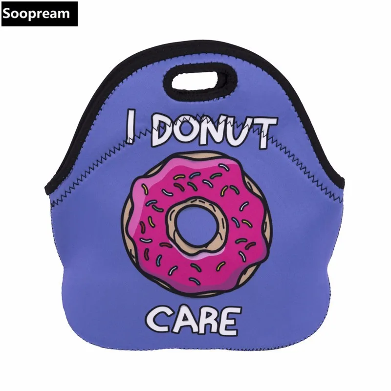 

AAA quality Thermal Insulated small little Neoprene cooler Bag for Women Kids lunch box Zipper Cooler bags Insulation picnic bag