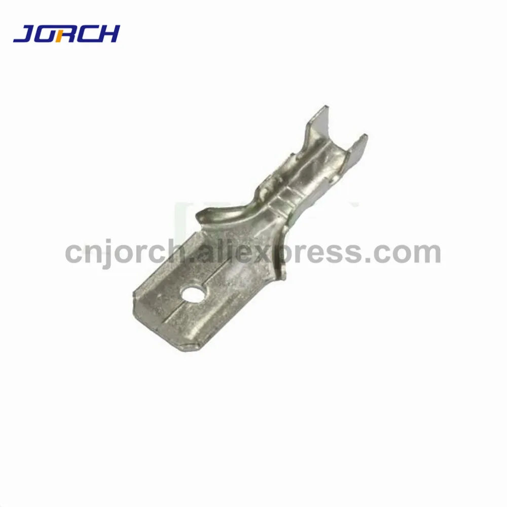 

Free shipping 200pcs 6.3 series auto car splices wire terminal G189 crimp loose connector pins terminals DJ615-6.3A