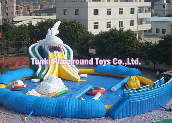 large blow up water toys